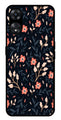 Floral Pattern Metal Mobile Case for Oppo A78 5G   (Design No -10)