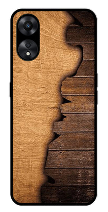 Wooden Design Metal Mobile Case for Oppo A78