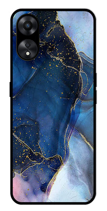 Blue Marble Metal Mobile Case for Oppo A78
