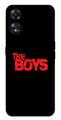 The Boys Metal Mobile Case for Oppo A78 5G   (Design No -44)