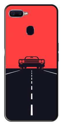 Car Lover Metal Mobile Case for Oppo A7