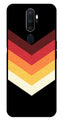 MultiColor Arrow Metal Mobile Case for Oppo A9 2020   (Design No -04)