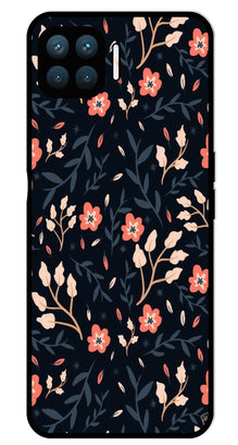 Floral Pattern Metal Mobile Case for Oppo A93