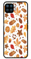 Autumn Leaf Metal Mobile Case for Oppo A93   (Design No -19)