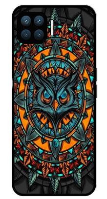 Owl Pattern Metal Mobile Case for Oppo A93