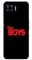 The Boys Metal Mobile Case for Oppo A93   (Design No -44)