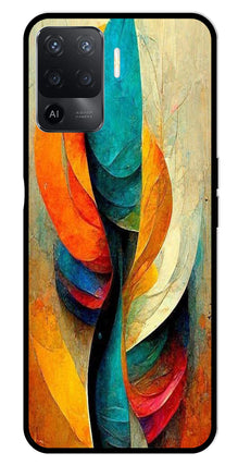 Modern Art Metal Mobile Case for Oppo F19 Pro