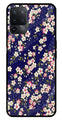 Flower Design Metal Mobile Case for Oppo F19 Pro   (Design No -25)