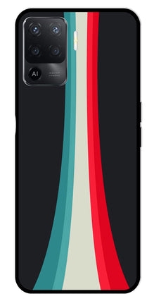 Modern Art Colorful Metal Mobile Case for Oppo F19 Pro