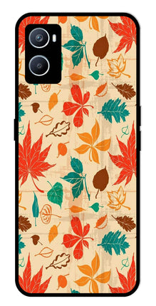 Leafs Design Metal Mobile Case for Oppo A76