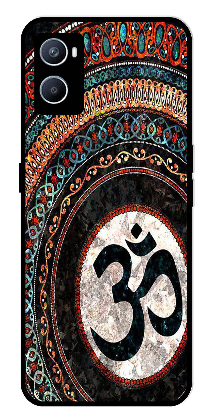 Oum Design Metal Mobile Case for Oppo A76   (Design No -15)