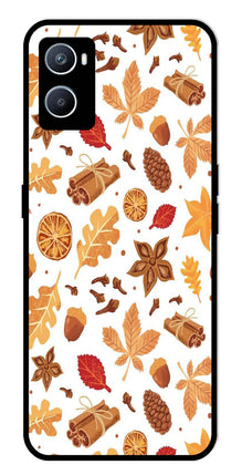 Autumn Leaf Metal Mobile Case for Oppo A76