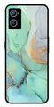 Marble Design Metal Mobile Case for Oppo A76   (Design No -46)