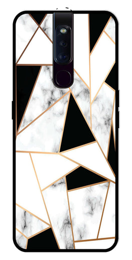 Marble Design2 Metal Mobile Case for Oppo F11 Pro (Design No -08)