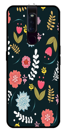 Floral Pattern2 Metal Mobile Case for Oppo F11 Pro