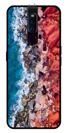 Sea Shore Metal Mobile Case for Oppo F11 Pro