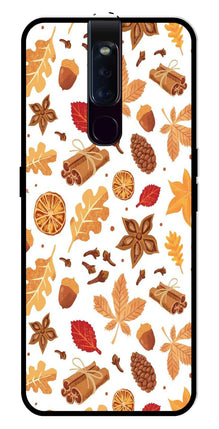 Autumn Leaf Metal Mobile Case for Oppo F11 Pro
