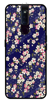 Flower Design Metal Mobile Case for Oppo F11 Pro