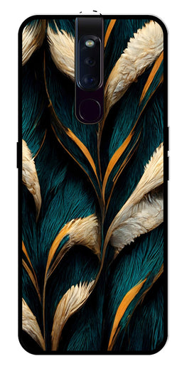 Feathers Metal Mobile Case for Oppo F11 Pro (Design No -30)