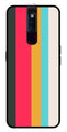 Muted Rainbow Metal Mobile Case for Oppo F11 Pro   (Design No -31)