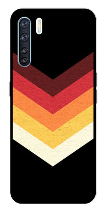 MultiColor Arrow Metal Mobile Case for Oppo F15