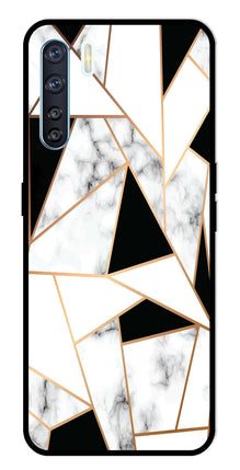 Marble Design2 Metal Mobile Case for Oppo F15