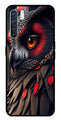 Owl Design Metal Mobile Case for Oppo F15   (Design No -26)