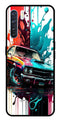 Vintage Car Metal Mobile Case for Oppo F15   (Design No -29)