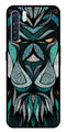 Lion Pattern Metal Mobile Case for Oppo F15   (Design No -40)