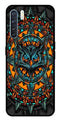 Owl Pattern Metal Mobile Case for Oppo F15   (Design No -42)