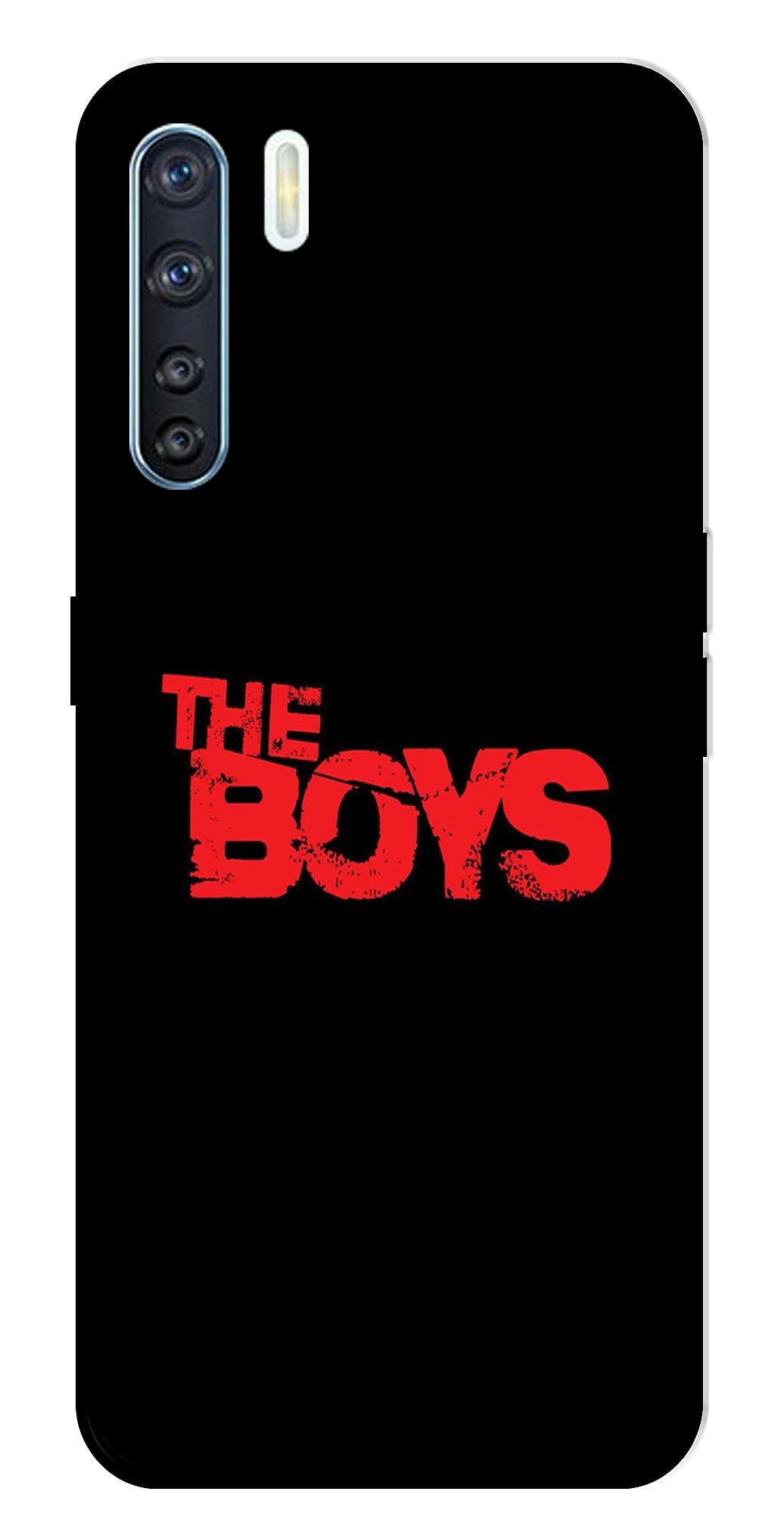 The Boys Metal Mobile Case for Oppo F15   (Design No -44)