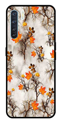 Autumn leaves Metal Mobile Case for Oppo F15