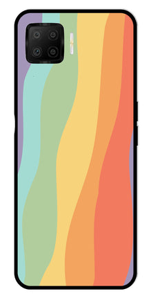 Muted Rainbow Metal Mobile Case for Oppo F17