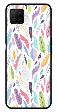 Colorful Feathers Metal Mobile Case for Oppo A73