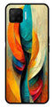 Modern Art Metal Mobile Case for Oppo F17   (Design No -11)