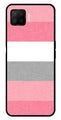 Pink Pattern Metal Mobile Case for Oppo F17   (Design No -23)