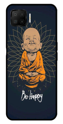 Be Happy Metal Mobile Case for Oppo F17