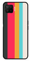 Muted Rainbow Metal Mobile Case for Oppo F17   (Design No -31)