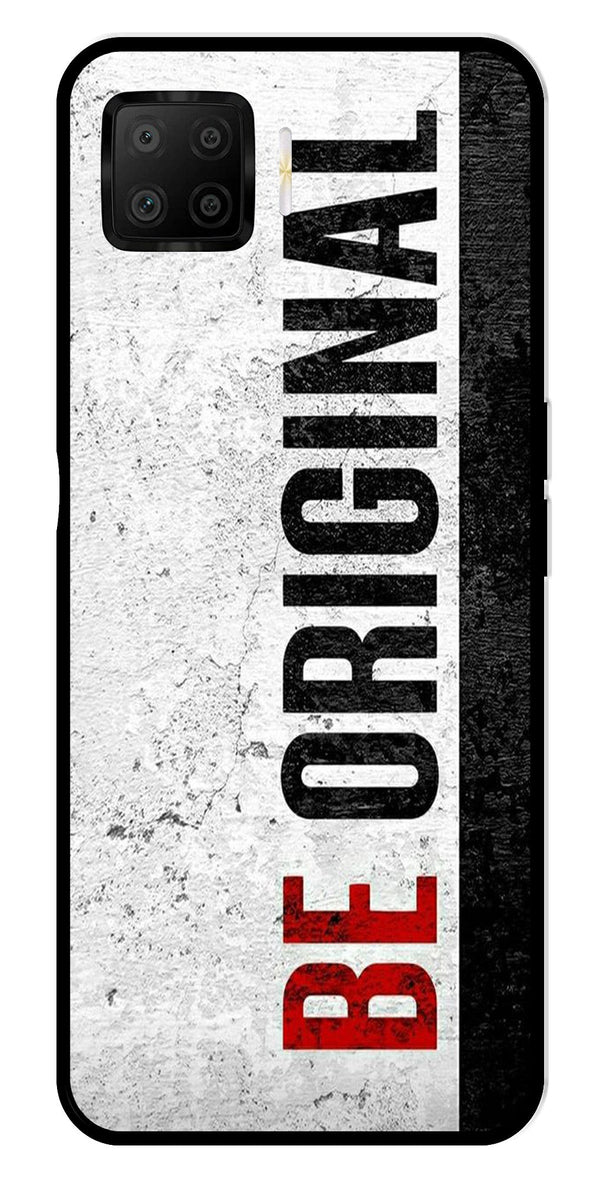 Be Original Metal Mobile Case for Oppo A73   (Design No -38)
