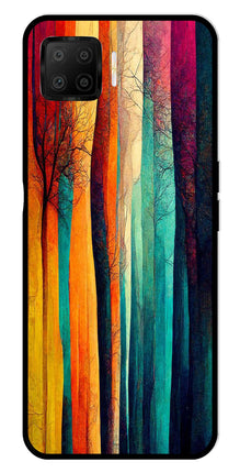 Modern Art Colorful Metal Mobile Case for Oppo F17