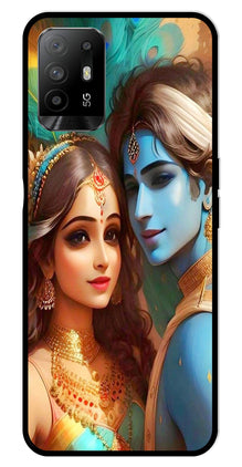 Lord Radha Krishna Metal Mobile Case for Oppo A95