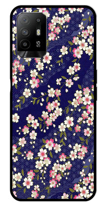 Flower Design Metal Mobile Case for Oppo A95