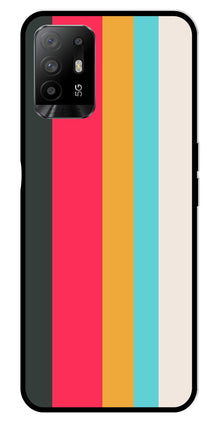Muted Rainbow Metal Mobile Case for Oppo A95
