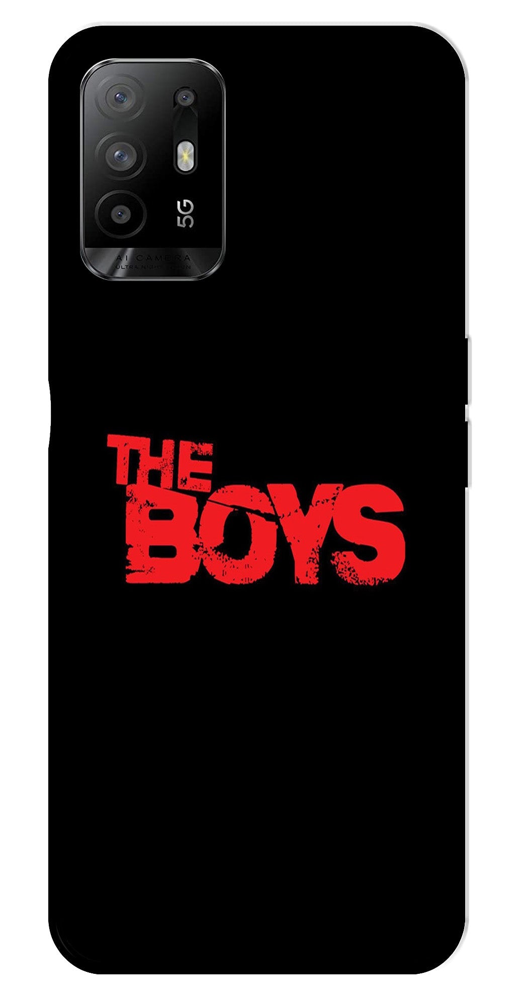 The Boys Metal Mobile Case for Oppo A95   (Design No -44)