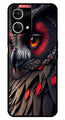 Owl Design Metal Mobile Case for Oppo F21 Pro    (Design No -26)