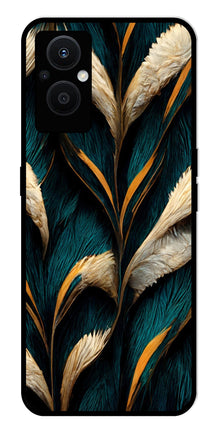 Feathers Metal Mobile Case for Oppo F21 Pro 5G