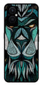 Lion Pattern Metal Mobile Case for Oppo F21 Pro 5G    (Design No -40)