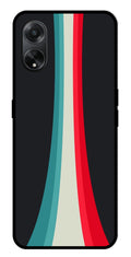 Modern Art Colorful Metal Mobile Case for Oppo A1 5G    (Design No -48)
