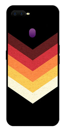 MultiColor Arrow Metal Mobile Case for Oppo F9