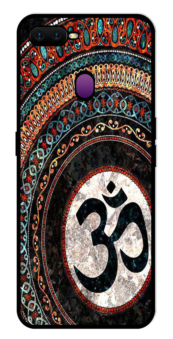 Oum Design Metal Mobile Case for Oppo F9   (Design No -15)